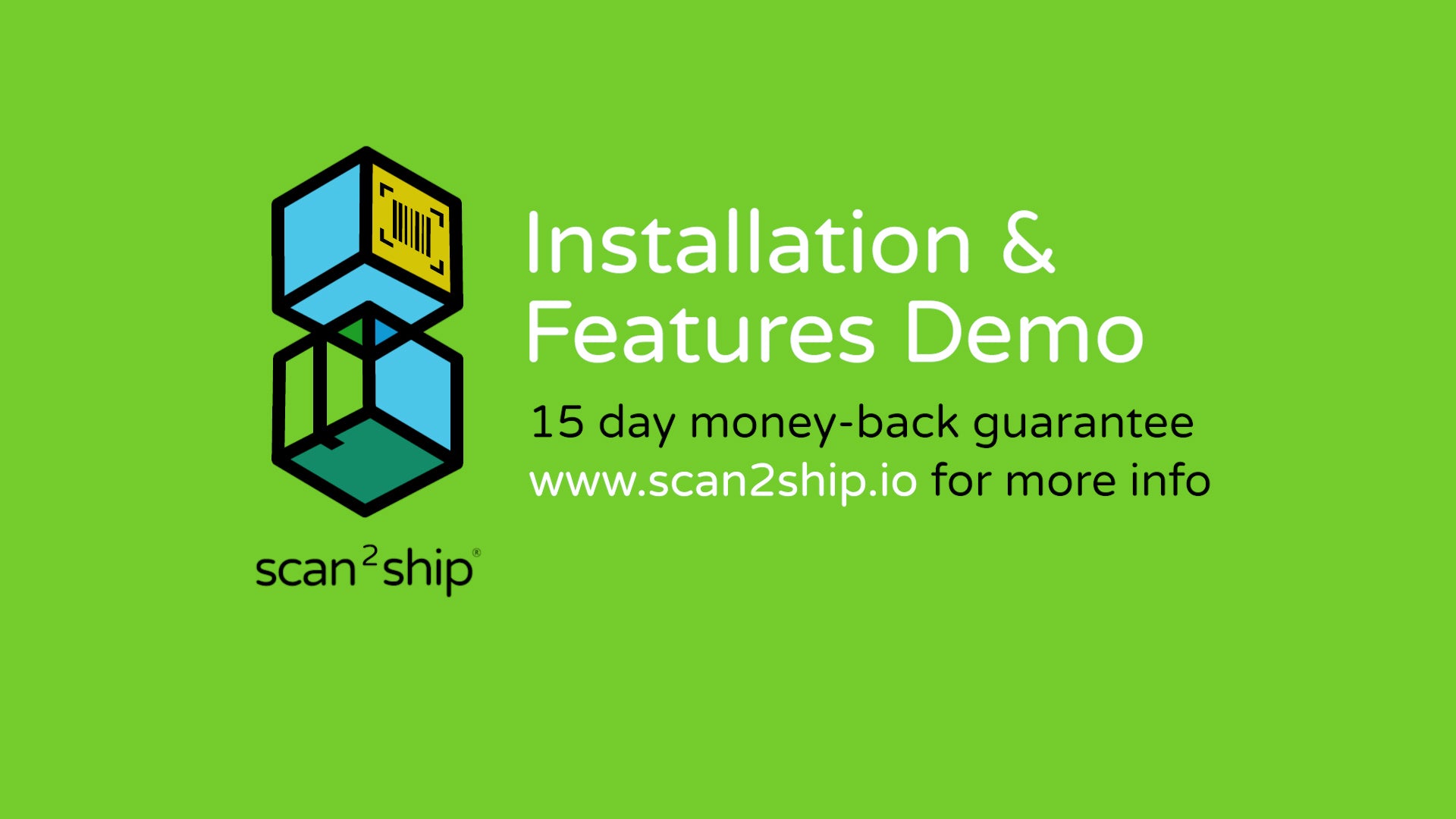 Preview of packages moving through the Scan2Ship shipping workflow